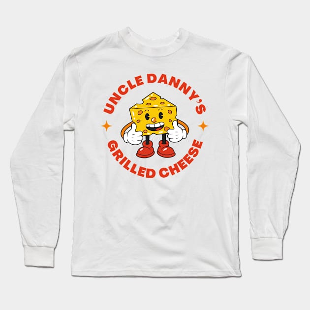 Uncle Danny's Grilled Cheese Long Sleeve T-Shirt by TexasToons